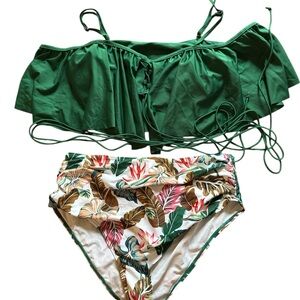 Rosegal‎ Green Bikini size L